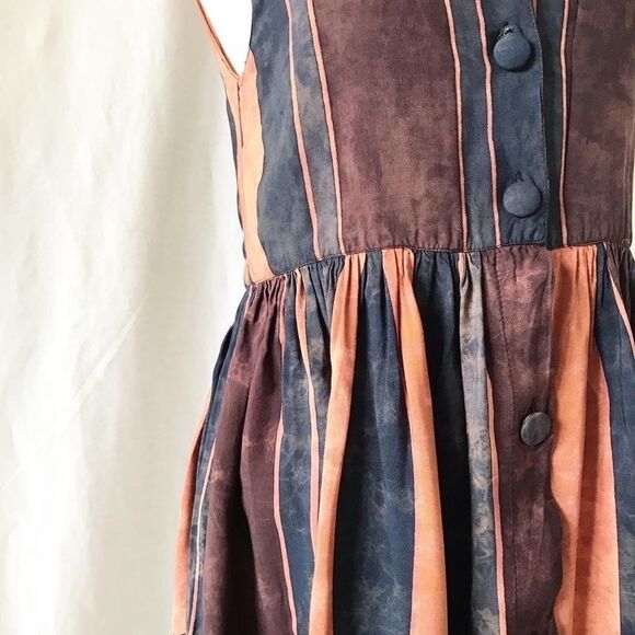 Priscilla international button front maxi dress S - Picture 3 of 8